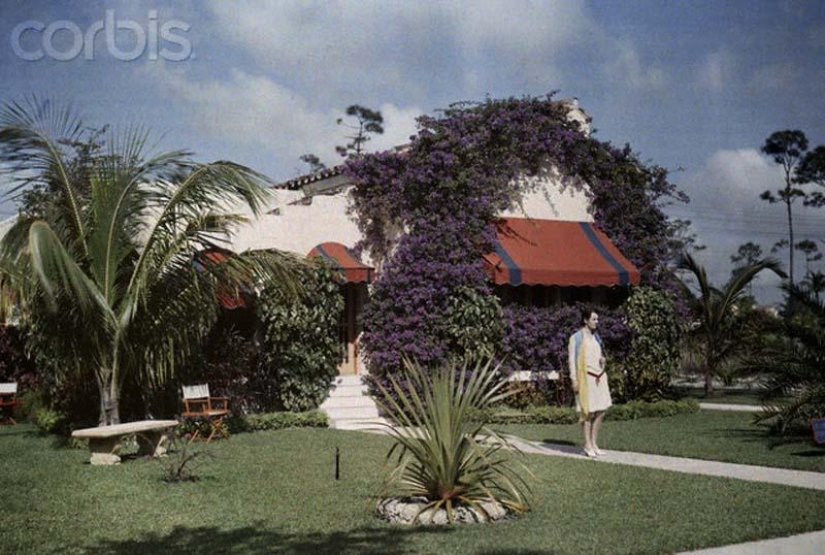 San Petersburgo y otras ciudades de Florida en 1929 en fotografías a color