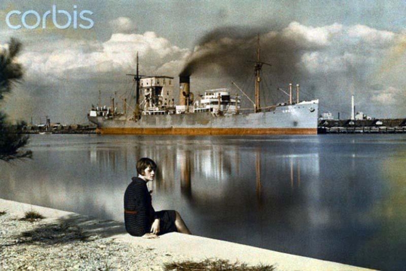 San Petersburgo y otras ciudades de Florida en 1929 en fotografías a color