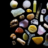 Sand under the microscope Sand under the microscope