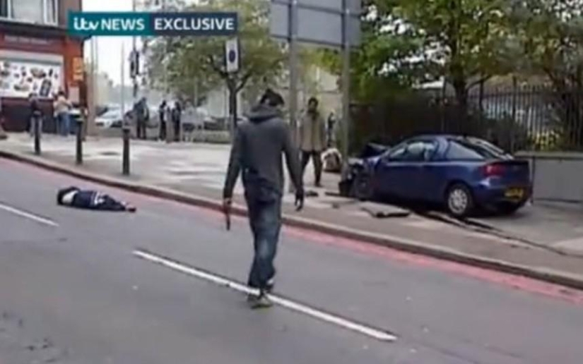 Sangriento asesinato en Londres: asesinos con cuchillas ni siquiera intentaron escapar