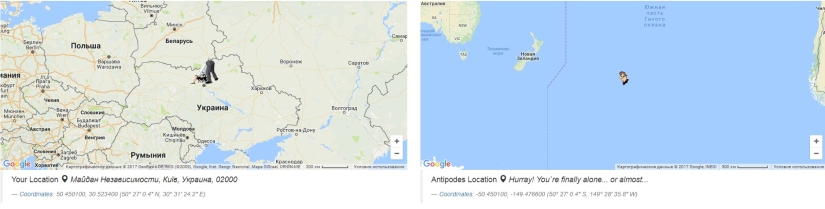 Se ha creado un mapa interactivo que muestra dónde puede encontrarse cavando un túnel a través del suelo