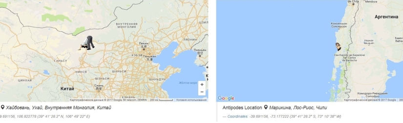 Se ha creado un mapa interactivo que muestra dónde puede encontrarse cavando un túnel a través del suelo