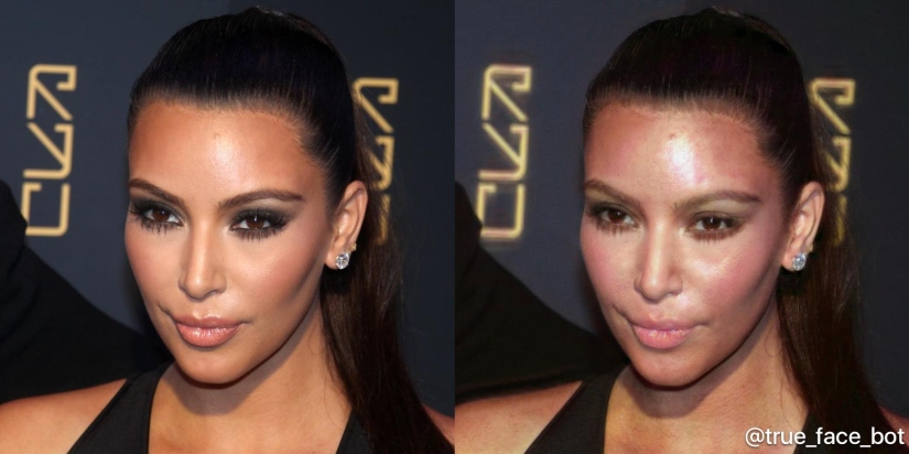 Se ha lanzado un bot "para quitar el maquillaje", que muestra los verdaderos rostros de las chicas pintadas