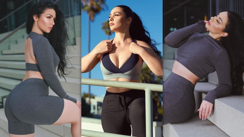 Seductive Victoria Kay - German approach to sports and a healthy lifestyle or just "big bone"