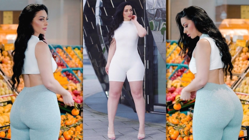 Seductive Victoria Kay - German approach to sports and a healthy lifestyle or just "big bone"