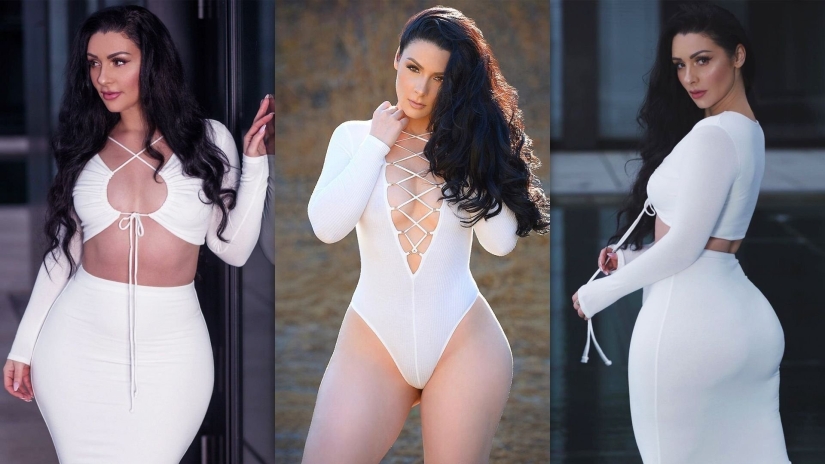 Seductora Victoria Kay: enfoque alemán de los deportes y un estilo de vida saludable o simplemente "hueso grande"