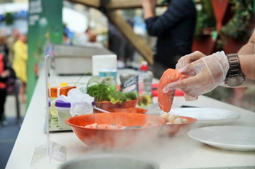 "Semana del Pescado" en Moscú: un paraíso para los amantes del marisco "Semana del Pescado" en Moscú: un paraíso para los amantes del marisco