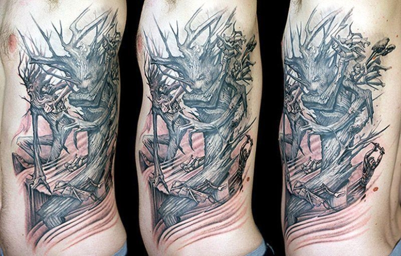 señor del tatuaje