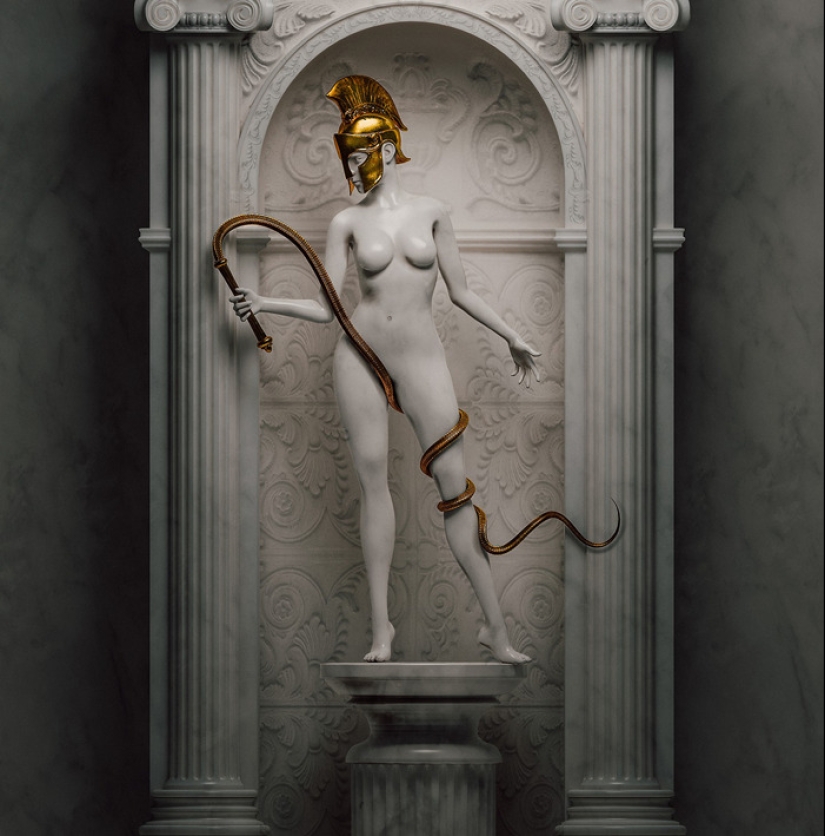 Sensual Artistry Meets Divine Beauty: My 3D Renditions Of Classical Goddesses Sensual Artistry Meets Divine Beauty: My 3D Renditions Of Classical Goddesses