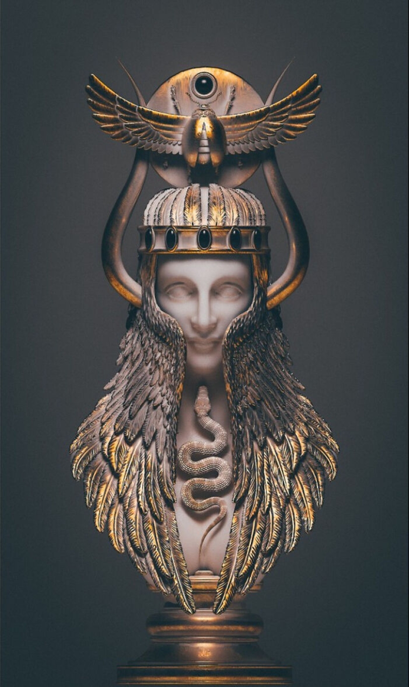 Sensual Artistry Meets Divine Beauty: My 3D Renditions Of Classical Goddesses Sensual Artistry Meets Divine Beauty: My 3D Renditions Of Classical Goddesses