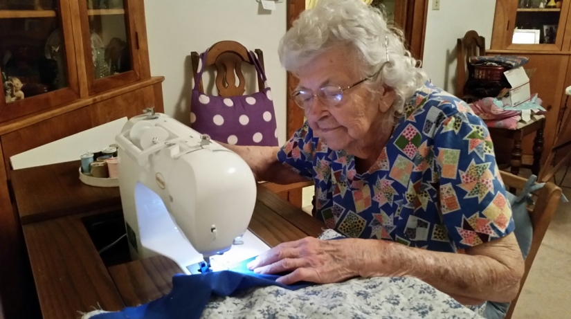 Sewing to help live Sewing to help live