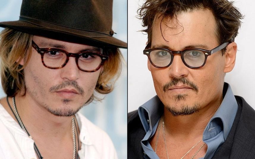 Sexiest Men - Then and Now