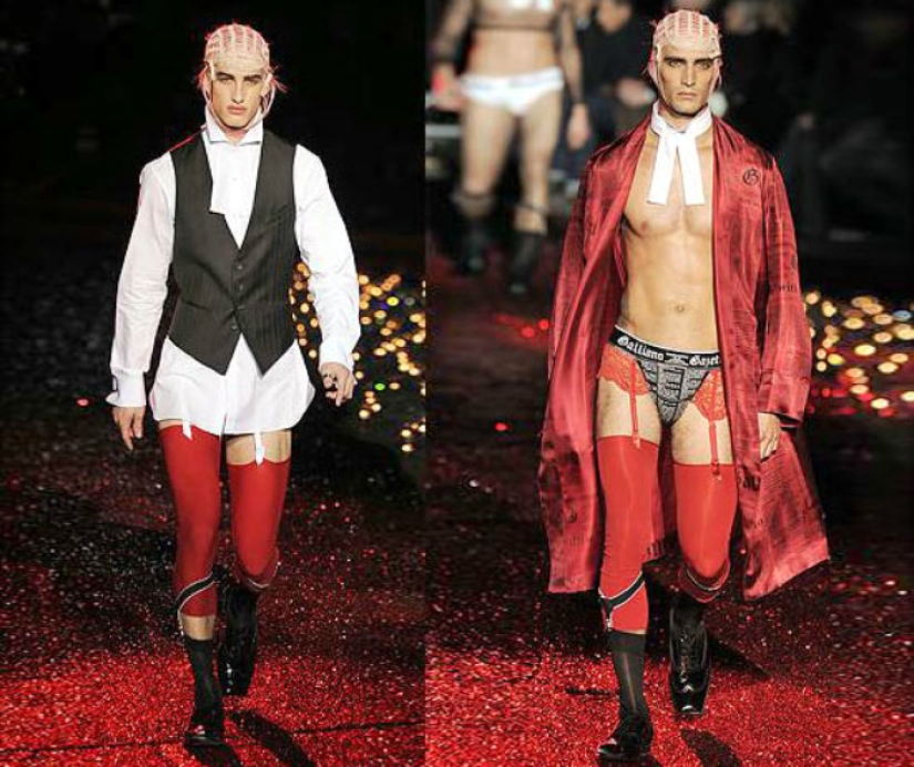 Shameful! How fashion designers mock men