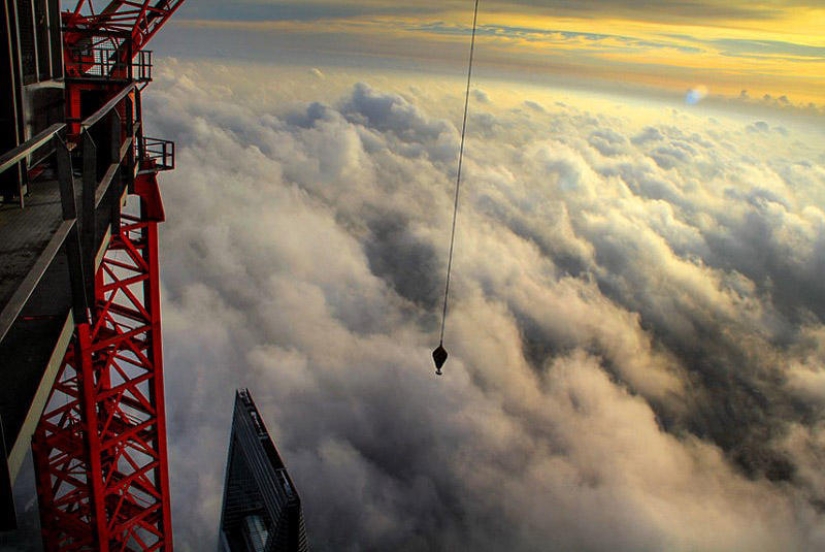 Shanghai through the eyes of a crane operator