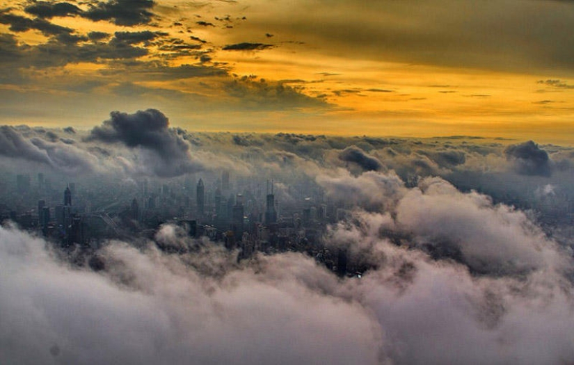 Shanghai through the eyes of a crane operator