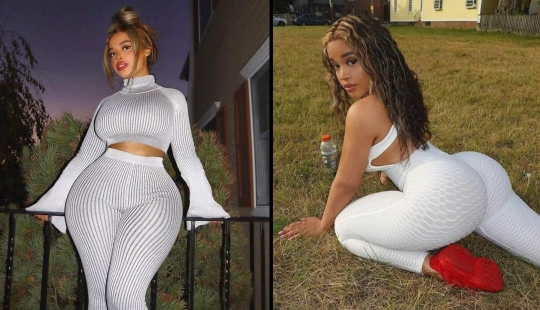 She became a TikTok star thanks to her figure: Gisele Lynette