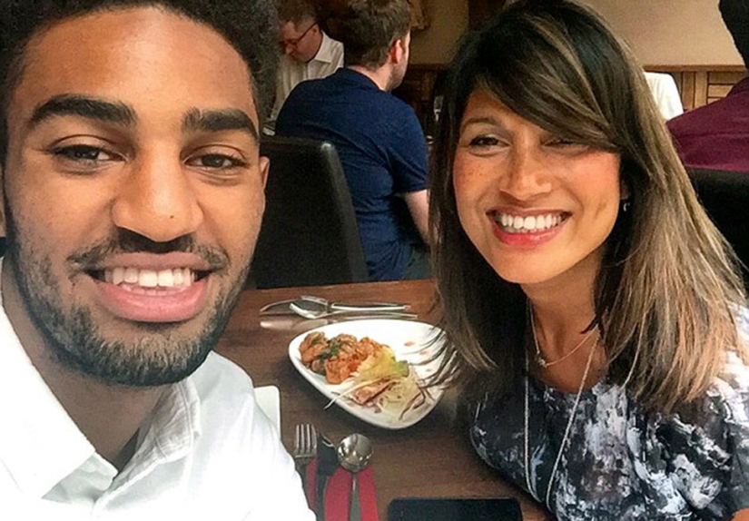 She is 54, but everyone takes her son for a boyfriend