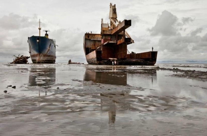 Ship Graveyard in Chittagong