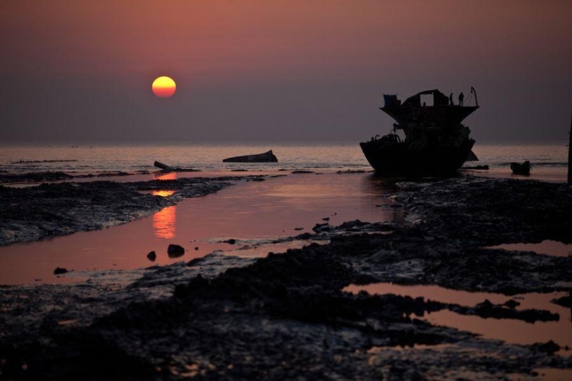 Ship Graveyard in Chittagong