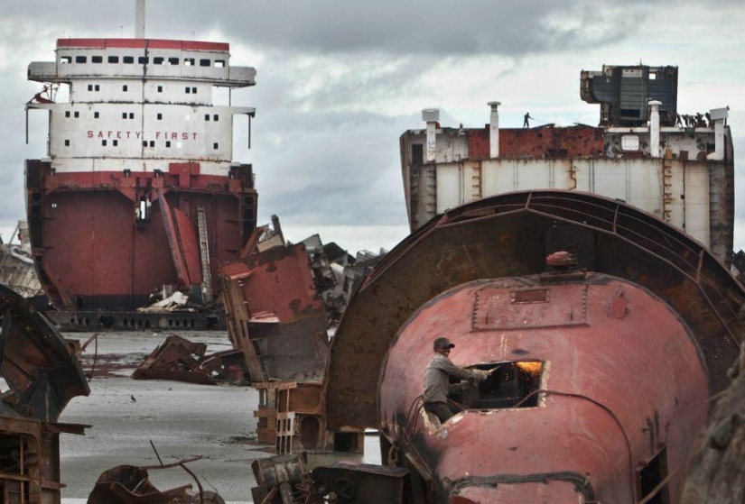 Ship Graveyard in Chittagong