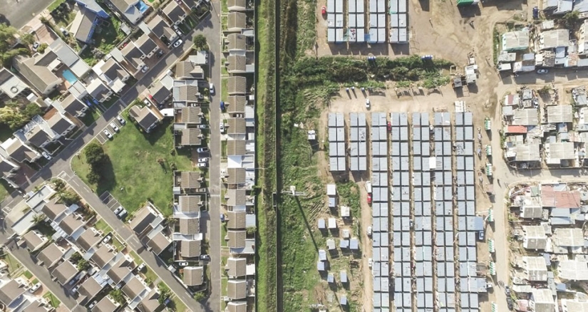 Shocking inequality in South Africa in the lens of a drone Shocking inequality in South Africa in the lens of a drone
