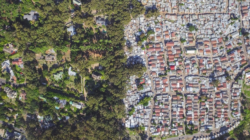 Shocking inequality in South Africa in the lens of a drone Shocking inequality in South Africa in the lens of a drone