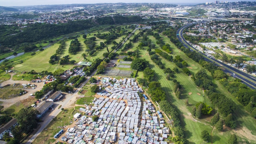 Shocking inequality in South Africa in the lens of a drone Shocking inequality in South Africa in the lens of a drone