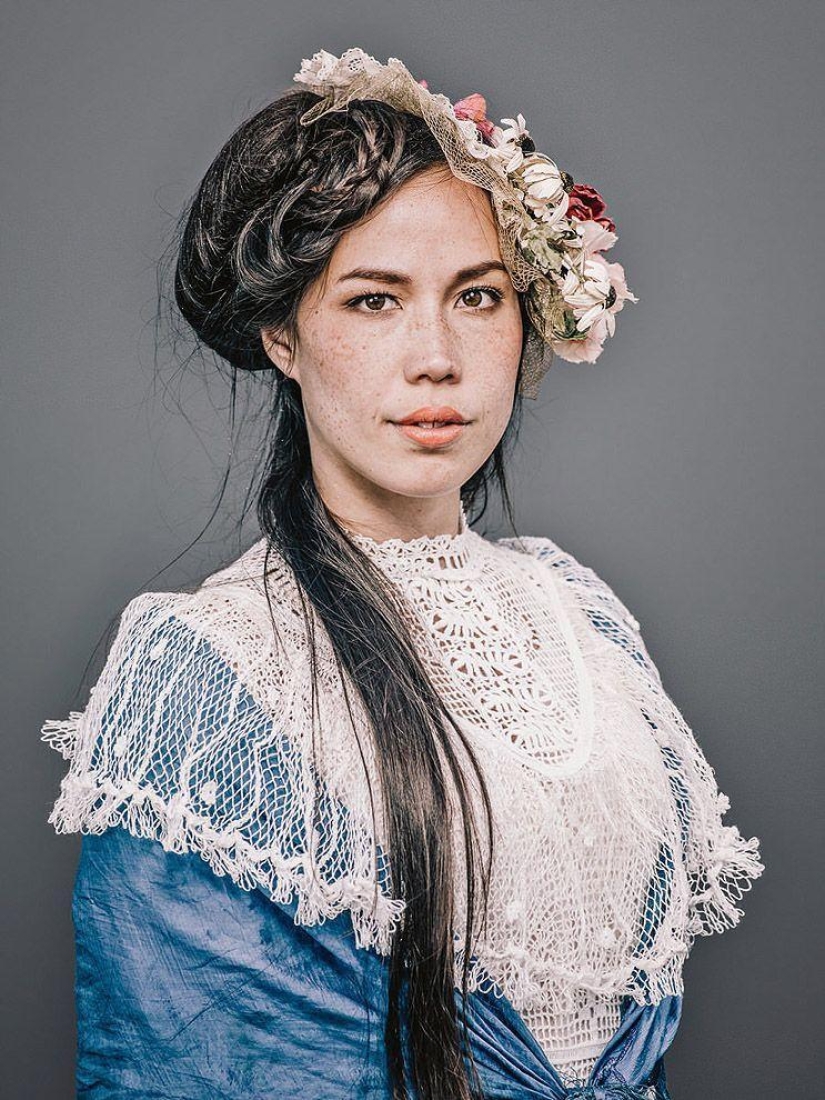 Shreks, elderly informals and other characters from the holiday Jack in green