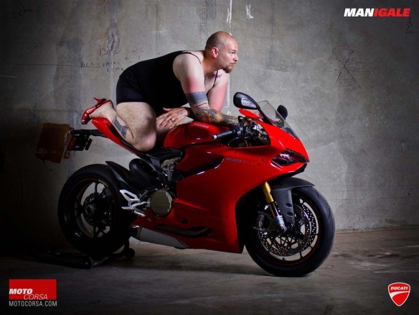 Si los hombres anunciaran motocicletas
