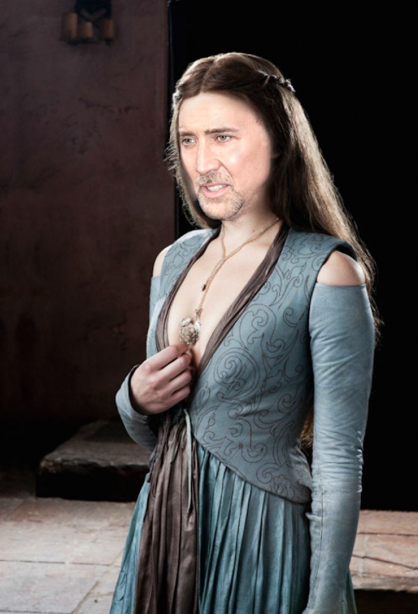 Si Nicolas Cage hiciera todos los papeles en "Game of Thrones" Si Nicolas Cage hiciera todos los papeles en "Game of Thrones"