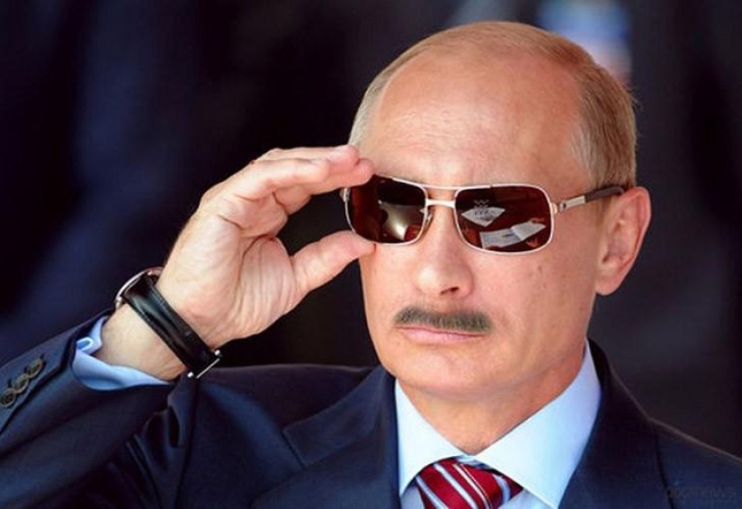 Sitio inusual de fanáticos del bigote para Putin