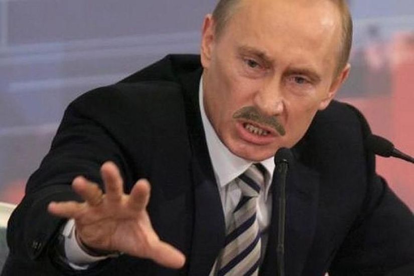 Sitio inusual de fanáticos del bigote para Putin