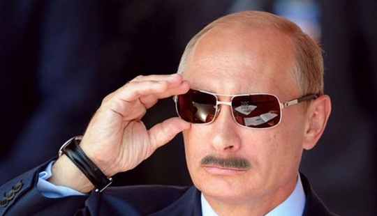 Sitio inusual de fanáticos del bigote para Putin