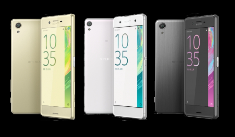 Smartphone with the letter "X". What was told at the presentation of the new line of Sony Xperia X smartphones in Russia