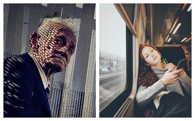 "Smile, you're on candid camera!": girl photographer takes amazing pictures of strangers on an iPhone