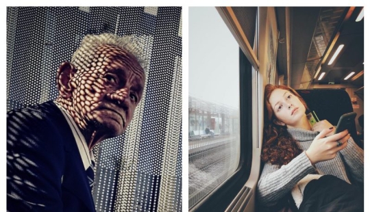 "Smile, you're on candid camera!": girl photographer takes amazing pictures of strangers on an iPhone