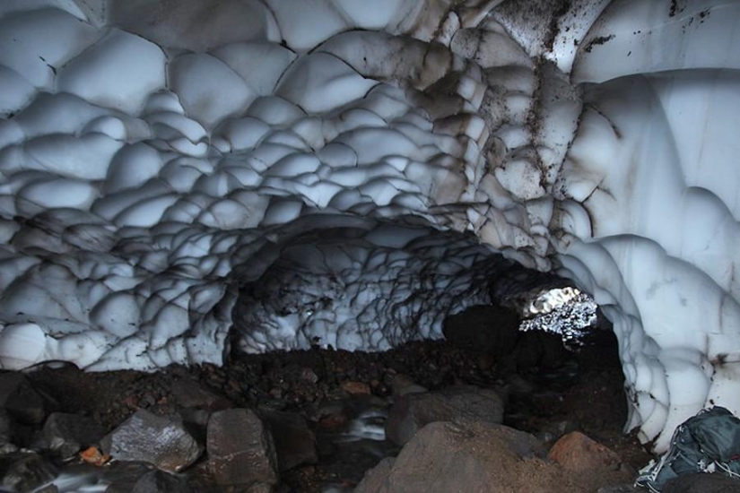 Snow caves of Kamchatka Snow caves of Kamchatka