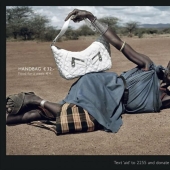 Social advertising about people in need: "Little money - big difference"