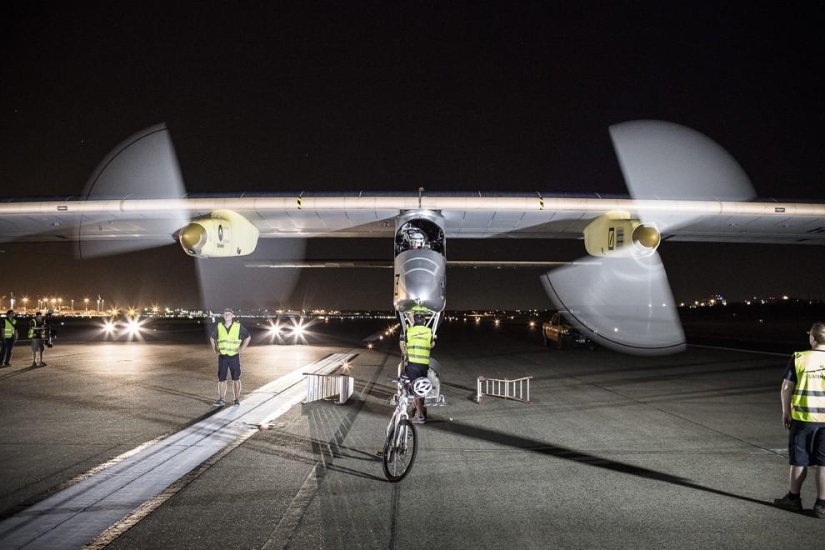 Solar Impulse completó su histórico vuelo sobre EE. UU.