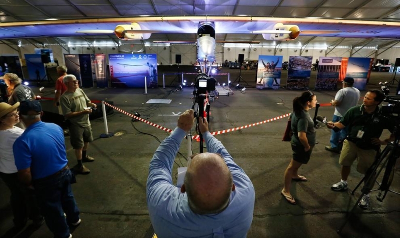 Solar Impulse completed its historic flight over the US Solar Impulse completed its historic flight over the US