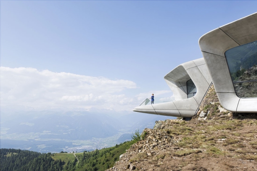 Solo las montañas pueden ser mejores que las montañas: un museo con vistas a los famosos picos alpinos