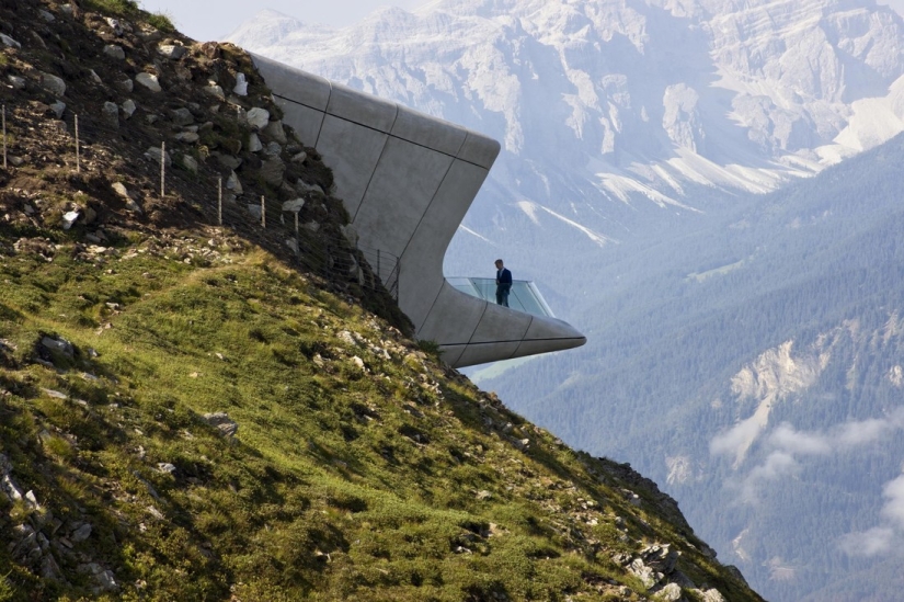 Solo las montañas pueden ser mejores que las montañas: un museo con vistas a los famosos picos alpinos