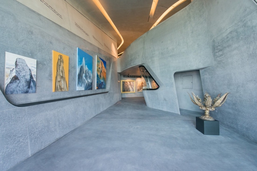 Solo las montañas pueden ser mejores que las montañas: un museo con vistas a los famosos picos alpinos