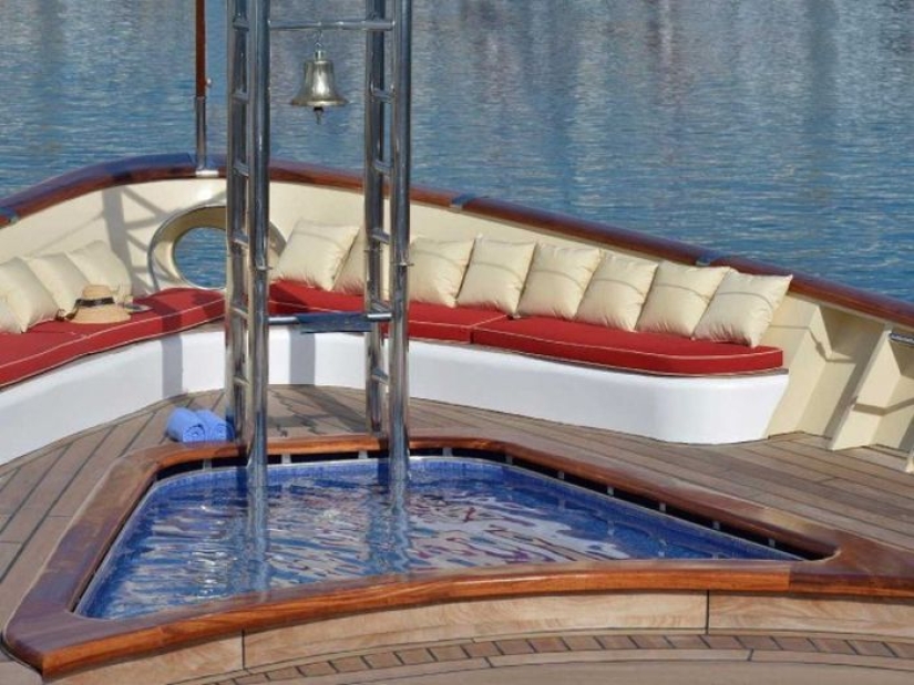 Soviet reconnaissance ship turned into a super-luxury yacht