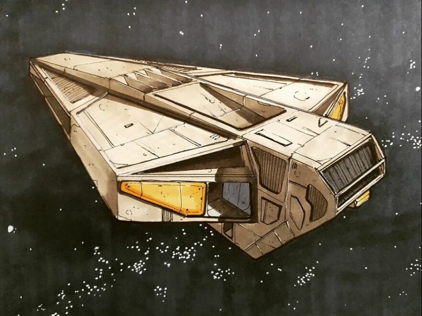 Soy apasionado del retro-futurismo, aquí están mis 10 bocetos del futuro nostálgico.