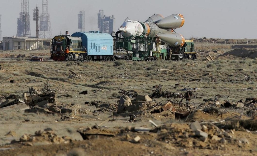 Soyuz lanzada desde Baikonur con una expedición a la ISS