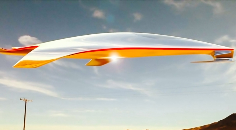 Spaceship from Ferrari