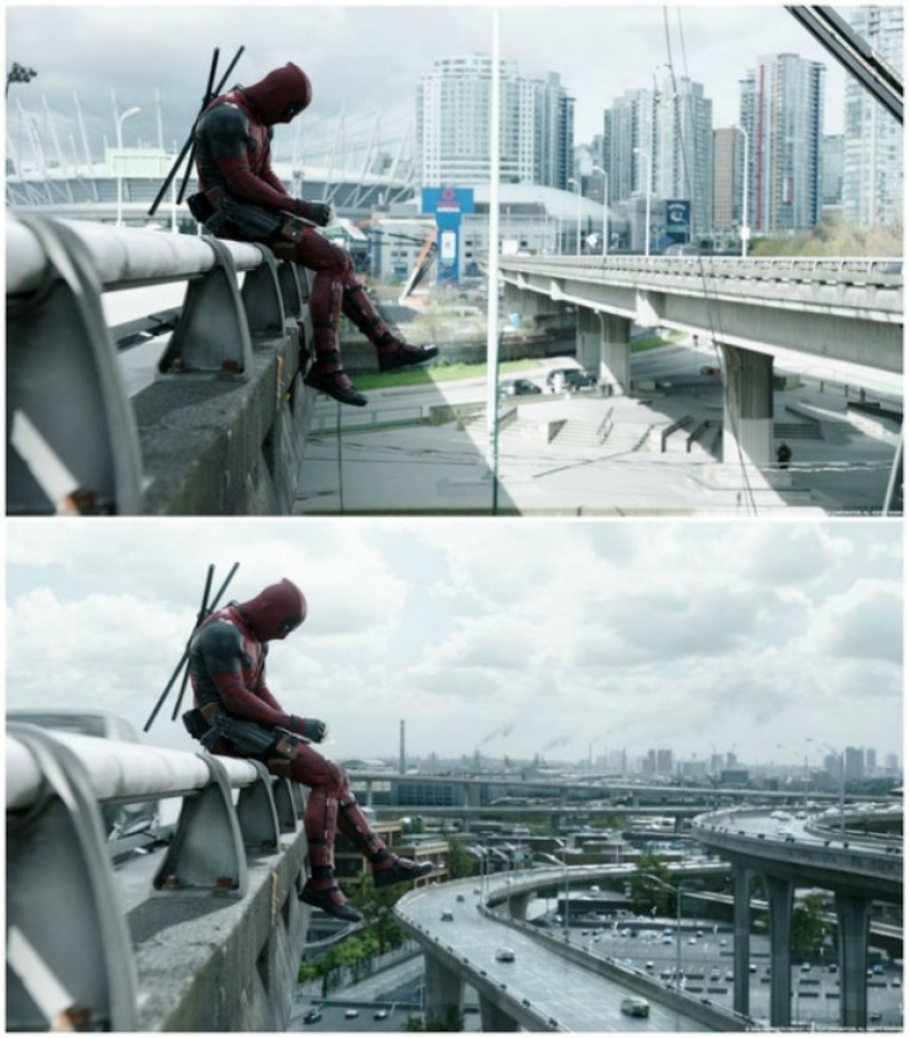 Special effects in movies: how they filmed the movie "Deadpool" Special effects in movies: how they filmed the movie "Deadpool"