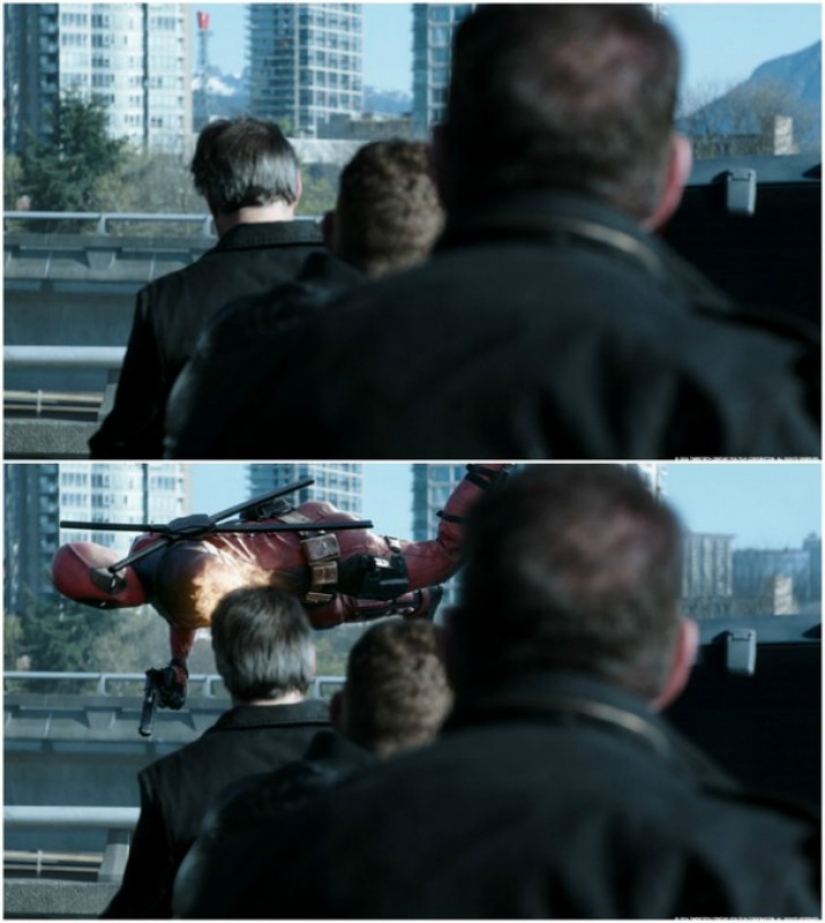 Special effects in movies: how they filmed the movie "Deadpool" Special effects in movies: how they filmed the movie "Deadpool"