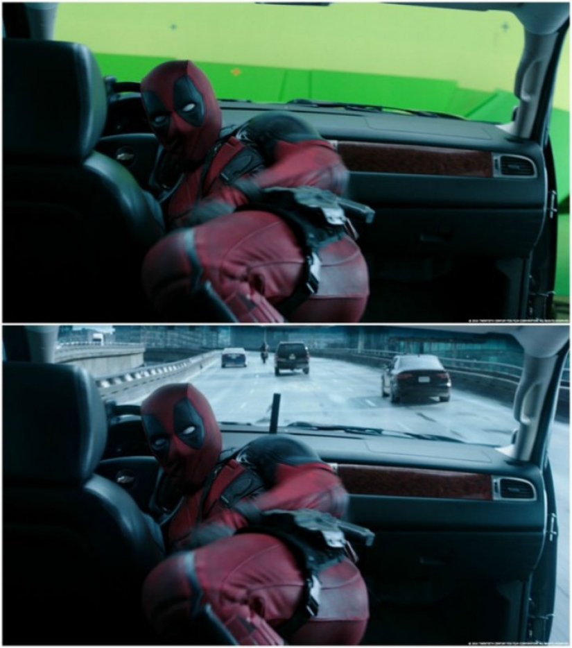 Special effects in movies: how they filmed the movie "Deadpool" Special effects in movies: how they filmed the movie "Deadpool"
